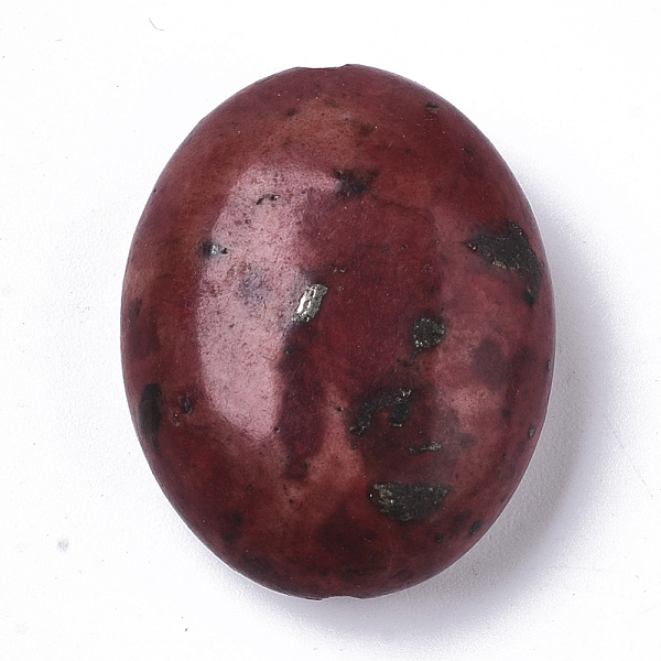 

PandaHall Synthetic Turquoise Beads Strands, Dyed, Oval, FireBrick, 25x20x11mm, Hole: 1.4mm Synthetic Turquoise Oval Red