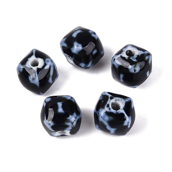 Vintage Handmade Porcelain Beads