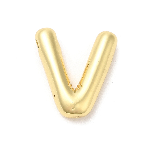 

PandaHall Eco-Friendly Rack Plating Brass Pendants, Long-Lasting Plated, Lead Free & Cadmium Free, Real 18K Gold Plated, Letter Charm...
