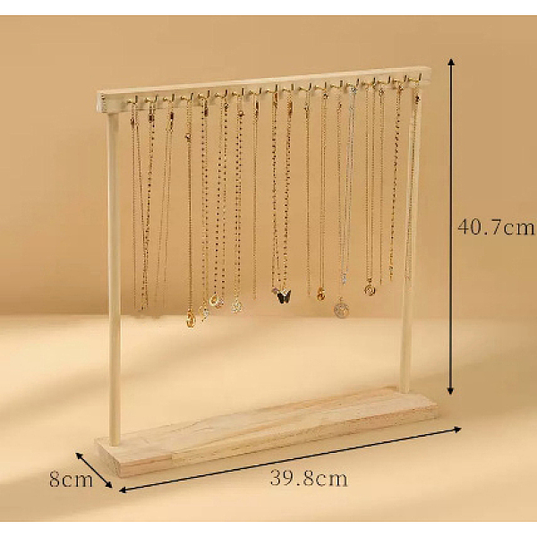 Wooden Necklace Dis… - image