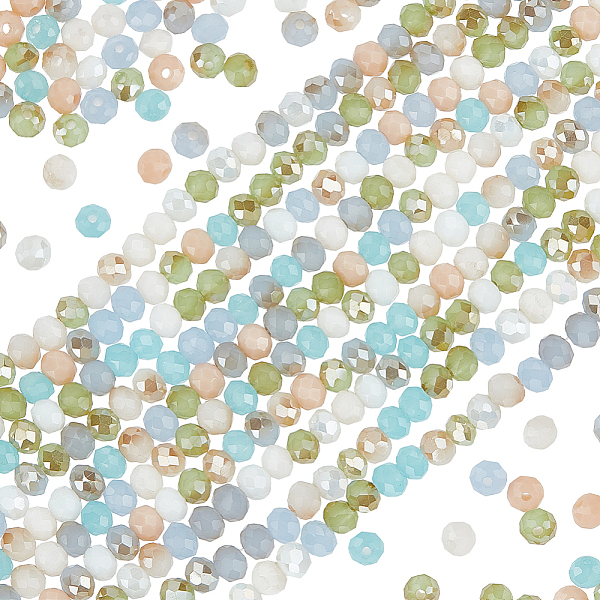 10 Strands Glass Be… - image