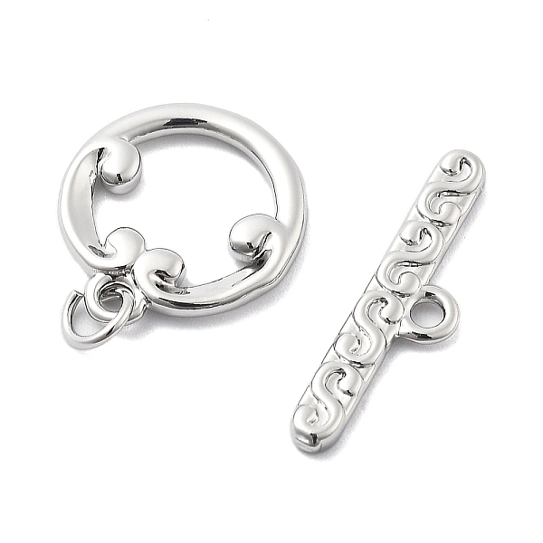 Brass Toggle Clasps - image