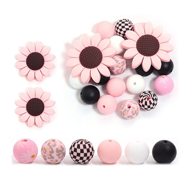 23Pcs Sunflower & R… - image