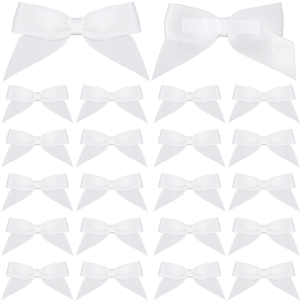 Décoration de nœud papillon en polyester autocollant