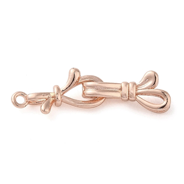 

PandaHall Rack Plating Brass Fold Over Clasps, Long-Lasting Plated, Lead Free & Cadmium Free, Rose Gold, 30x18x6mm, Hole: 1.5mm Brass