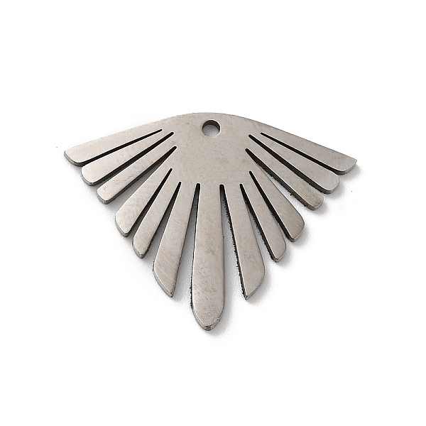 

PandaHall Bohemian Style 304 Stainless Steel Pendant, Laser Cut, Light of Sun, Stainless Steel Color, 18.5x24x1mm, Hole: 1.2mm 304 Stainless...