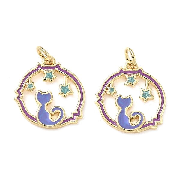 Brass Enamel Pendan… - image