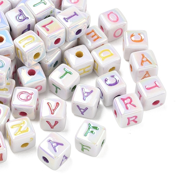 Plating Opaque Acrylic Beads