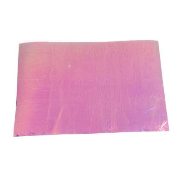 

PandaHall Transparent PVC Vinyl Sheets, Iridescent Magic Mirror Effect, Purple, 30.2x20.2x0.06cm Plastic Purple