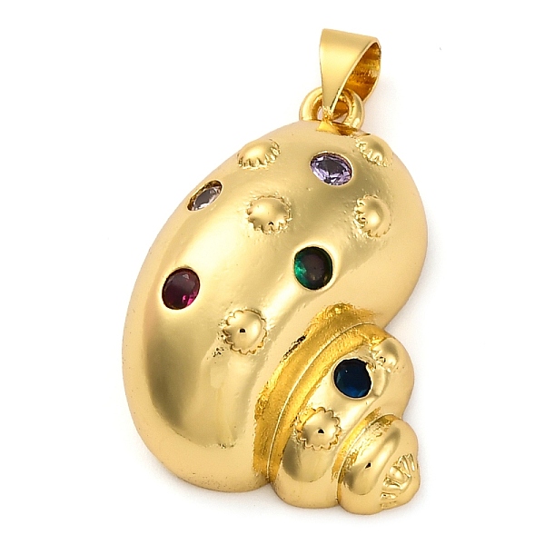 Brass Micro Pave Cu… - image