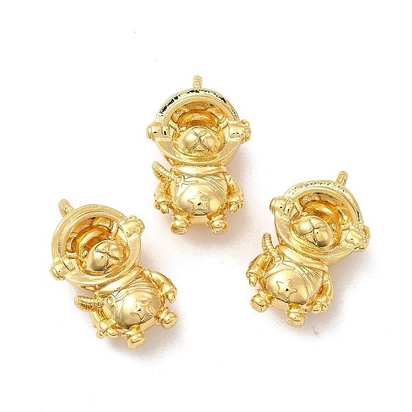 

PandaHall Rack Plating Brass Pendants, Bear Charms, Long-Lasting Plated, Lead Free & Cadmium Free, Real 18K Gold Plated, 26.5x16x12mm, Hole...