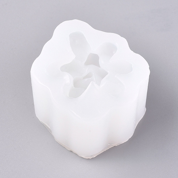 

PandaHall Silicone Molds, Resin Casting Molds, For UV Resin, Epoxy Resin Jewelry Making, Succulent, White, 54x52x33mm, Inner Diameter...