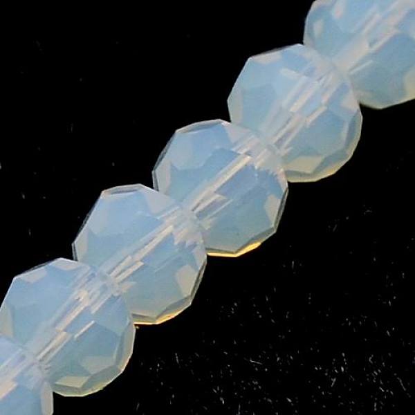 

PandaHall Faceted Clear Glass Rondelle Bead Strands, 3x2mm, Hole: 1mm Glass Rondelle Clear