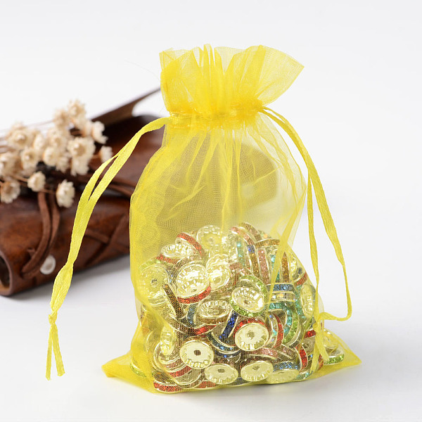 Sacs-cadeaux En Organza Avec Cordon De Serrage