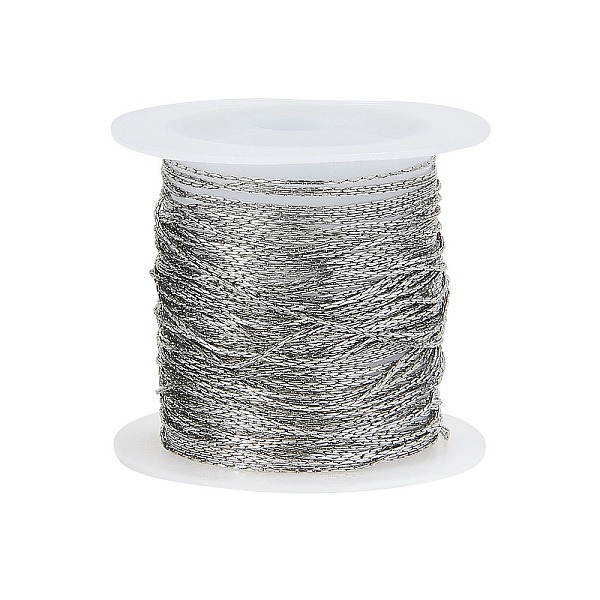 

PandaHall 304 Stainless Steel Cardano Chains, Soldered, Stainless Steel Color, 0.5mm, 9~10m/roll 304 Stainless Steel