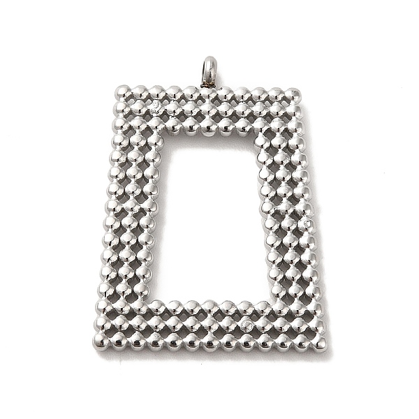 

PandaHall 304 Stainless Steel Pendants, Trapezoid Charm, Stainless Steel Color, 27x20x1.5mm, Hole: 1.8mm 304 Stainless Steel Trapezoid