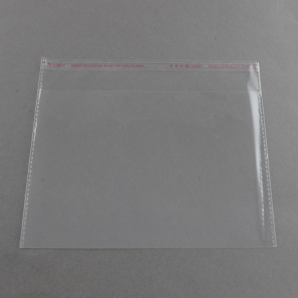 

PandaHall OPP Cellophane Bags, Rectangle, Clear, 17.5x20cm, Unilateral Thickness: 0.035mm, Inner Measure: 14.5x20cm OPP Cellophane Clear