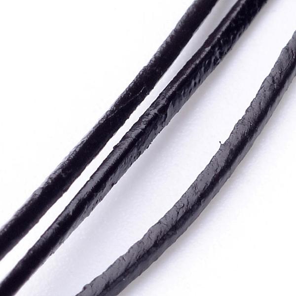 

PandaHall Cowhide Leather Cord, Leather Jewelry Cord, Jewelry DIY Making Material, Round, Dyed, Coconut Brown, 1mm Cowhide Round Brown