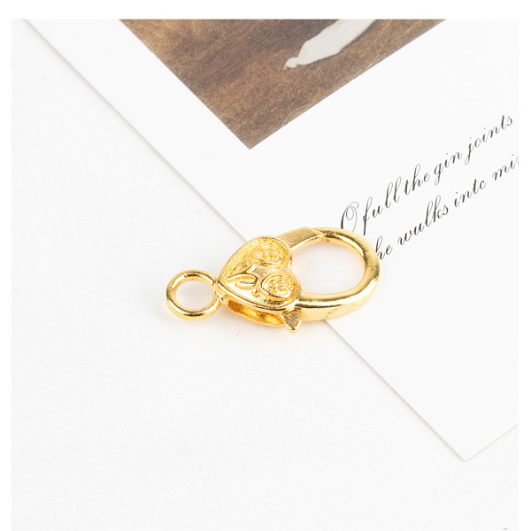 

PandaHall Zinc Alloy Lobster Claw Clasps, Golden, 26.5~27mm Alloy Others