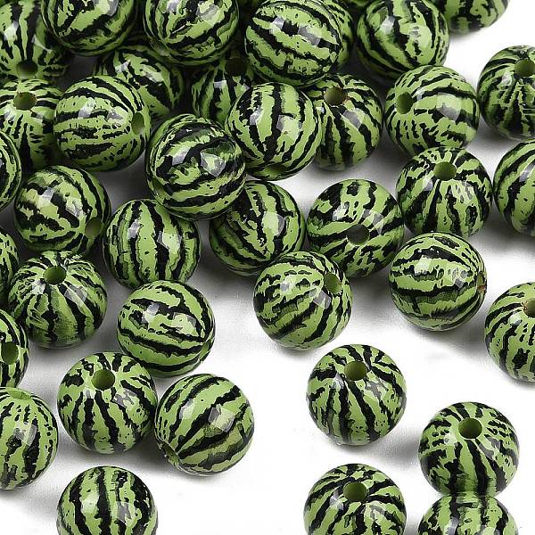 Opaque Acrylic Beads - image