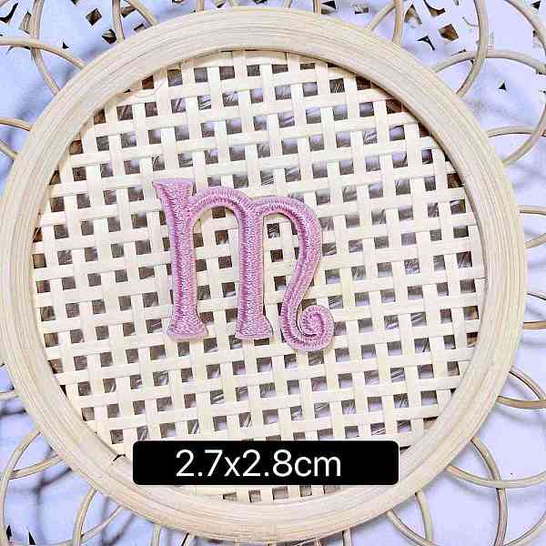 

PandaHall Computerized Embroidery Cloth Self Adhesive Patches, Stick on Patch, Costume Accessories, Letter, Pink, M:27x28mm Cloth Letter...