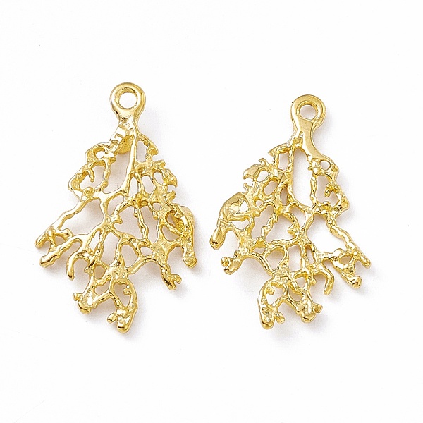 

PandaHall Vacuum Plating 201 Stainless Steel Pendants, Branch Charm, Real 18K Gold Plated, 33.5x20.5x3mm, Hole: 2mm 201 Stainless Steel...