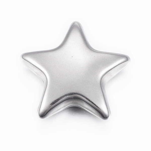 

PandaHall 304 Stainless Steel Beads, No Hole/Undrilled, Hollow Star, Stainless Steel Color, 34x36x11mm 304 Stainless Steel Star