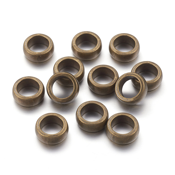 

PandaHall Tibetan Style Spacer Beads, Lead Free & Cadmium Free & Nickel Free, Rondelle, Antique Bronze, 11x5mm Lead Free and Nickel Free...