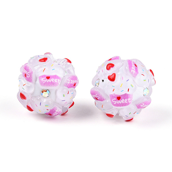 Round Resin Beads - image