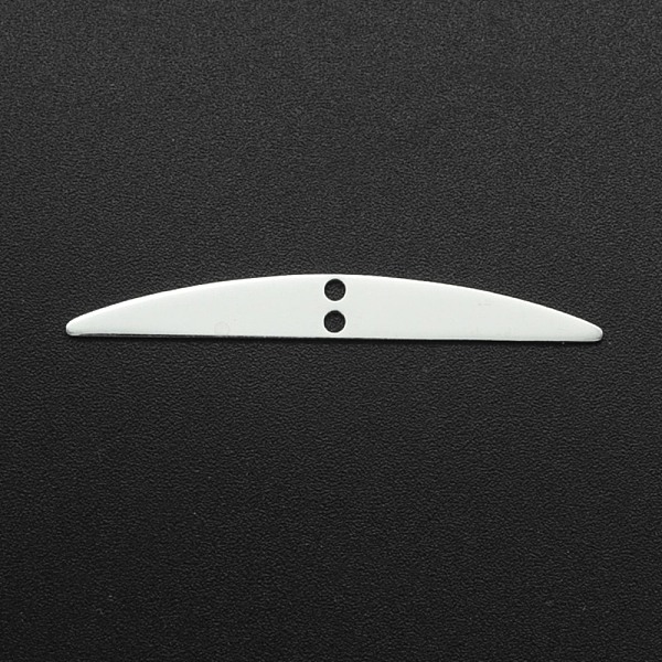 

PandaHall 201 Stainless Steel Links, For Earring Making, Moon, Laser Cut, Stainless Steel Color, 18 Gauge, 5x43x1mm, Hole: 1.5mm 201...