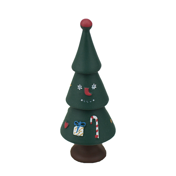 

PandaHall Resin Christmas Theme Miniature Ornaments, Micro Landscape Home Dollhouse Accessories, Tree, 36x91mm Resin Tree