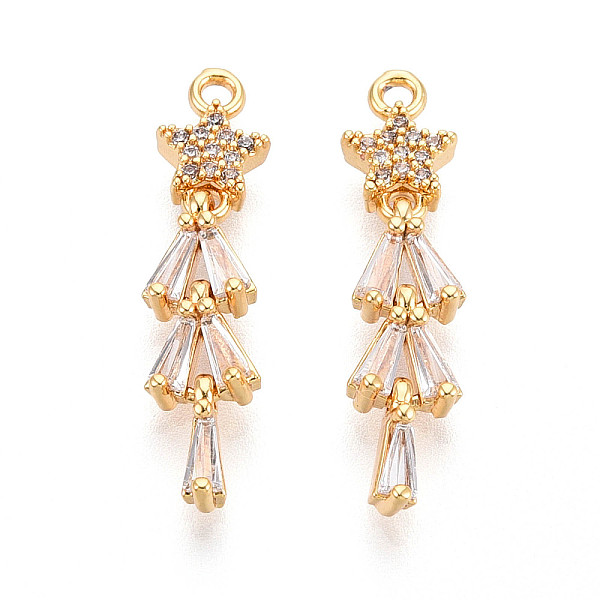 Brass Micro Pave Cu… - image