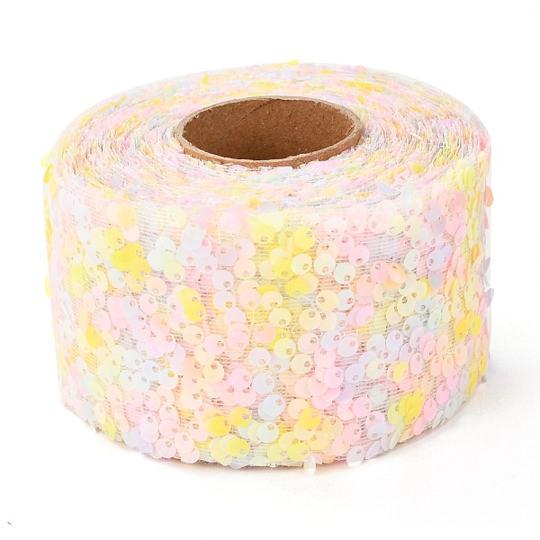 Polyester Elastic Sequin Ribbons