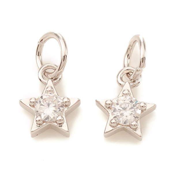 Brass Micro Pave Cu… - image