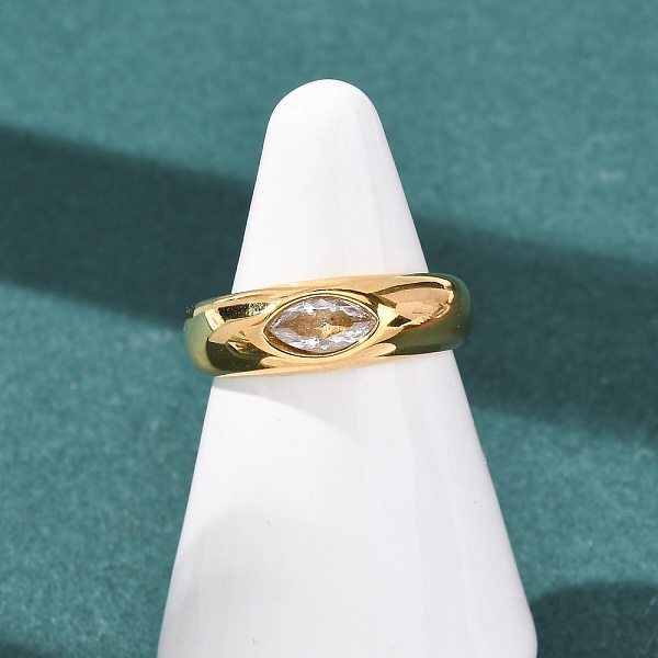304 Stainless Steel Wide Band Finger Rings