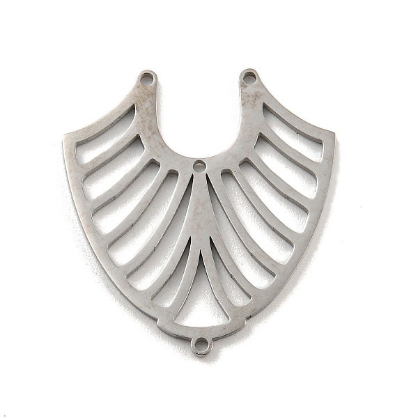 

PandaHall 304 Stainless Steel Chandelier Component Links, Laser Cut, Collar, Stainless Steel Color, 25x22.5x1mm, Hole: 1mm 304 Stainless...