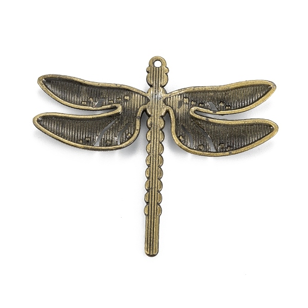 

PandaHall Golden Alloy Rhinestone Dragonfly Pendants, Long-Lasting Plated, Cadmium Free & Nickel Free & Lead Free, Crystal, 57x64x2mm, Hole..., Clear