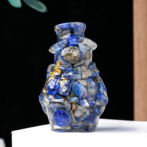 Resin Snowman Displ… - image