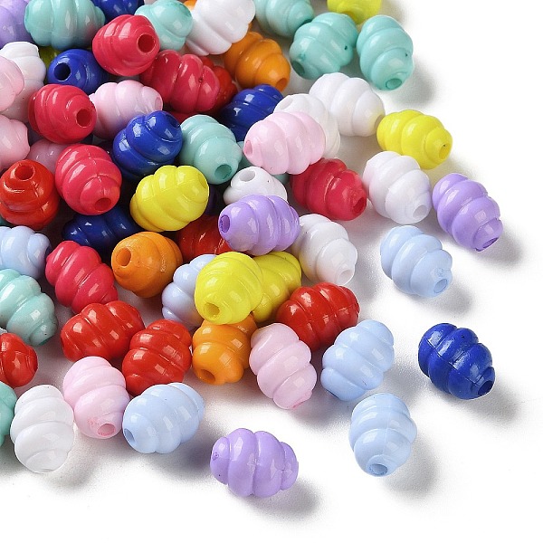 Opaque Acrylic Beads - image