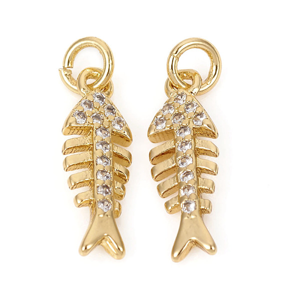 Brass Micro Pave Cu… - image