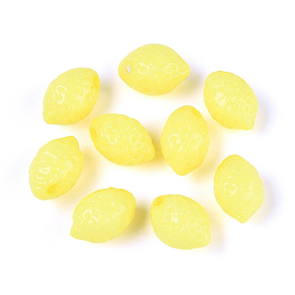 Opaque Acrylic Beads - image
