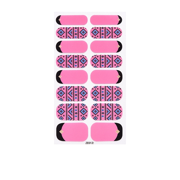 

PandaHall Nail Art Full Cover Nail Art Wrap, Glitter Powder Nail Strips, Self-Adhesive, for Women Girls DIY Nail Art Decoration, Flamingo..., Pink