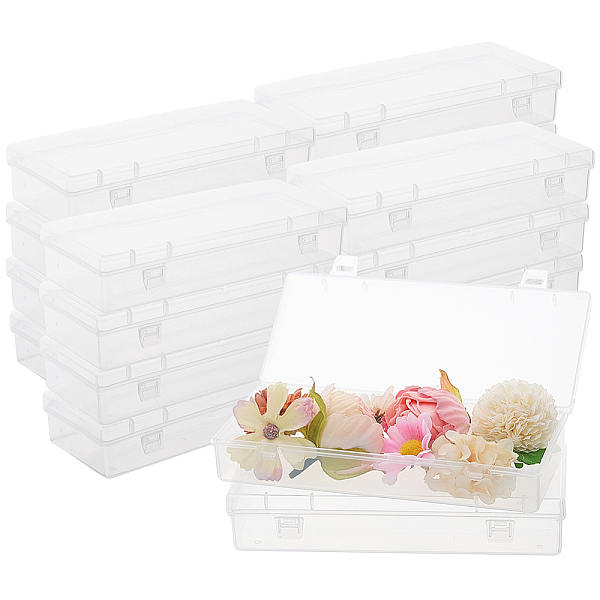 ヒンジ付き蓋付きプラスチック梱包箱20個