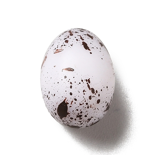 

PandaHall Opaque Resin Cabochons, Egg Shape, Coconut Brown, 11x8mm Resin Egg