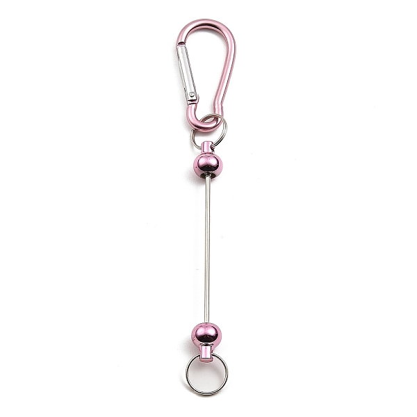 

PandaHall Aluminum Climbing Carabiners, Beadable Iron Key Clasps, Plum, 146mm Aluminum Others Purple