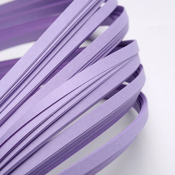 

PandaHall Quilling Paper Strips, Lilac, 530x5mm, about 120strips/bag Paper Purple