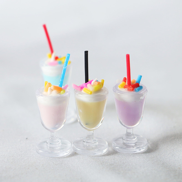 Mini-Creme-Eisbecher Aus Kunstharz