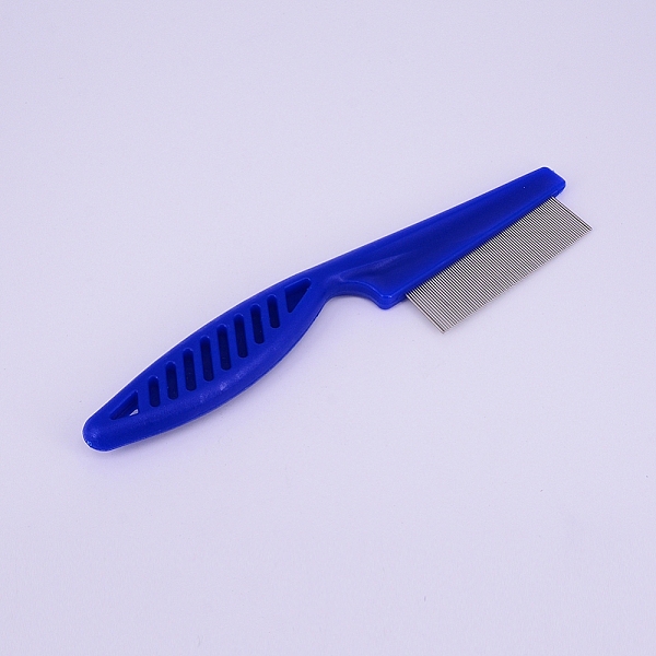 

PandaHall Plastic Flea Combs, Pet Hair Comb Dog Grooming Tool, Tear Stain Remover for Cats Dogs, Blue, 185x46x13mm, Hole: 11x5mm Plastic...