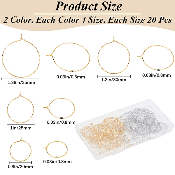 Sofplate 160 個 8 スタイル真鍮ワイングラスチャームリング