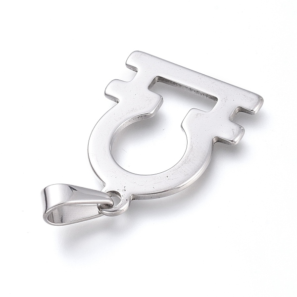 

PandaHall 304 Stainless Steel Pendants, Constellation/Zodiac Sign, Stainless Steel Color, Libra, 31x25x1.5mm, Hole: 10x4mm 304 Stainless...